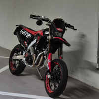 Motard Vent derapage rr 125