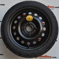 1 ruotino micra clio captur sandero 125/70 r15 rt9