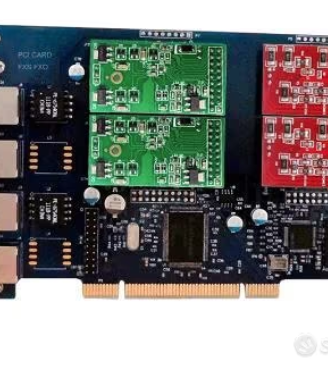 Digium TDM410 4 porte Asterisk per Voip FXO/FXS