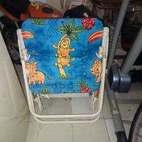 sedia a sdraio per bambini