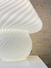Lampada fungo mushroom murano swirl