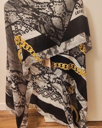 Maxi sciarpa foulard Liu Jo nuova con etichetta