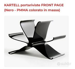libreria da tavolo kartell front page