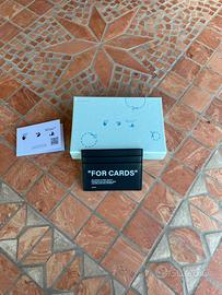 Portacarte OFF-White SS23 “For Cards”
