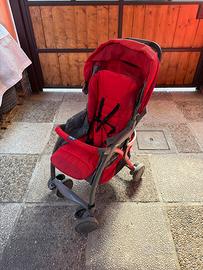 Passeggino chicco rosso