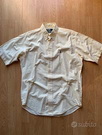 Polo Ralph Lauren Camicia Uomo Gialla Chiara