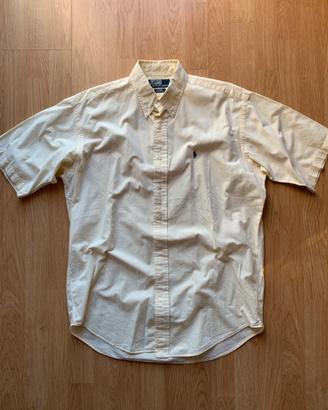 Polo Ralph Lauren Camicia Uomo Gialla Chiara