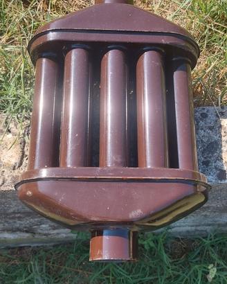 Scambiatore di calore per tubo fumi da 80 mm