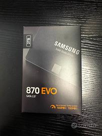 samsung 870 evo 2tb 2.5 sata ssd NUOVO SIGILLATO