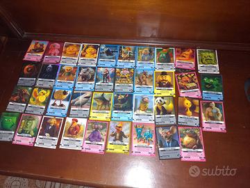 Pupazzi vari ,carte varie , giochi PlayStation 3