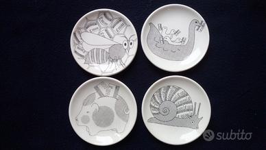 Fornasetti piattini Banca Unione