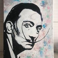 QUADRO '' Salvador Dali '' firmato autenticato