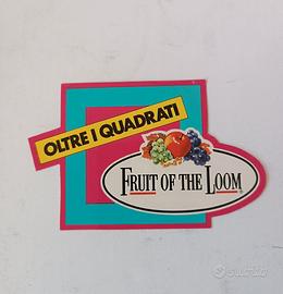 Sticker Vintage da collezione Fruit of the Loom