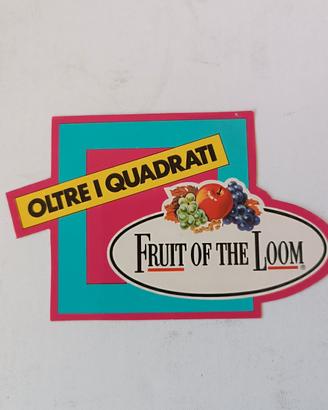 Sticker Vintage da collezione Fruit of the Loom