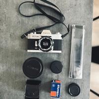 Canon reflex EX AUTO quick load + canon 50mm 1.8