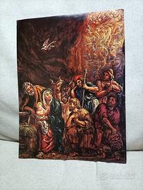 Giorgio De Chirico  "Natività"  Tavola Fuori Testo
