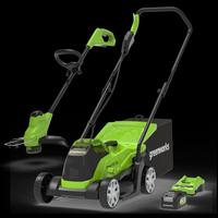 Tagliaerba e taglia bordi Greenworks 24V 