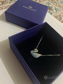 Collana Swarovski dancing swan con cigno