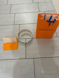 Cintura lv con garanzia e box louis vuitton