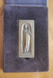 Placchetta Madonna col Bambino 1968