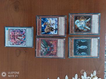 5 carte gioco Yu-Gi-Oh!