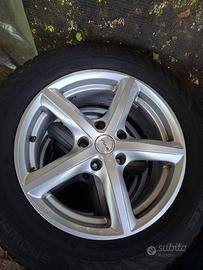 Cerchi con gomme termiche
