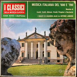 Vinile Musica Italiana del 600 e 700