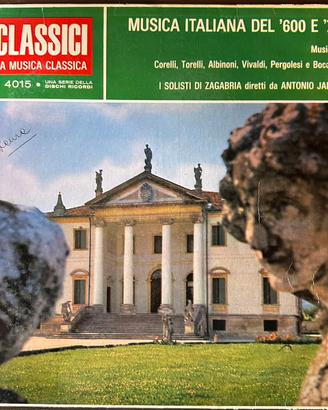 Vinile Musica Italiana del 600 e 700