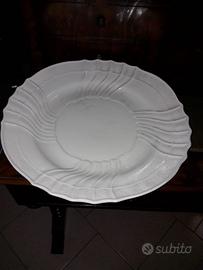 PIATTO IN CERAMICA BIANCA