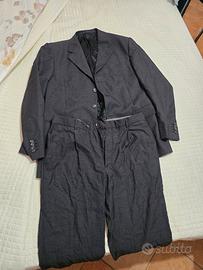 Completo elegante uomo taglia 54 grigio Regent