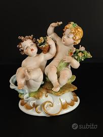 statuetta porcellana vintage Capodimonte "Tosca"