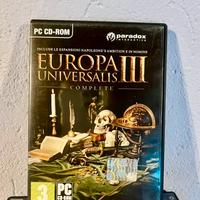 EUROPA UNIVERSALIS III Complete - Videogame in DVD