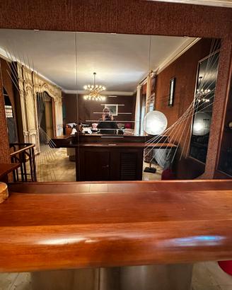 Mobile Bar Artigianale in Legno Massello