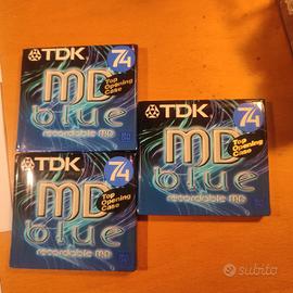 minidisk TDK 74 nuovi 
