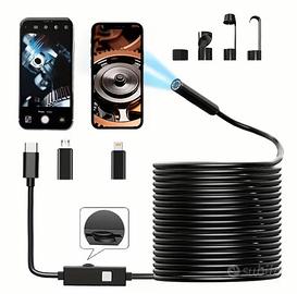 Endoscopio collegato allo smartphone