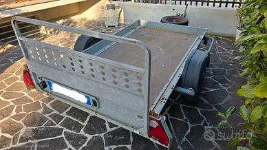 Rimorchio Cresci PT6 750kg trasportocose