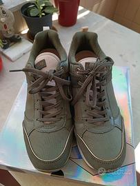 skecher street milion High n fly verde oliva
