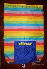 Zainetto Ellesse anni 80 arcobaleno