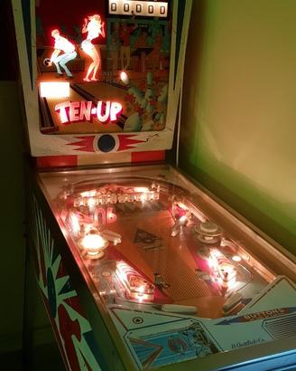 Flipper Vintage Gottlieb’s "TEN-UP" anni 70