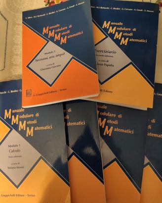 Set completo Manuale Modulare di Metodi Matematici