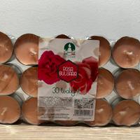 Candele tea light rosa bulgara