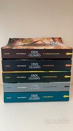 Saga completa eroi dell’olimpo di Rick Riordan