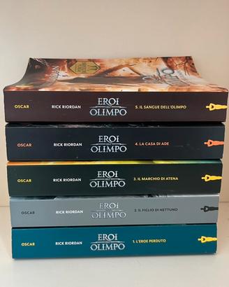 Saga completa eroi dell’olimpo di Rick Riordan