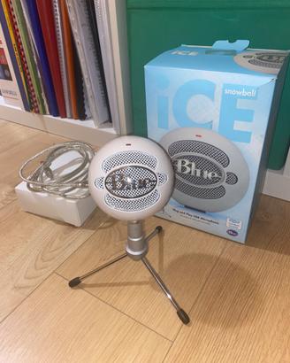 Microfono Blue Snowball iCE Plug and Play USB