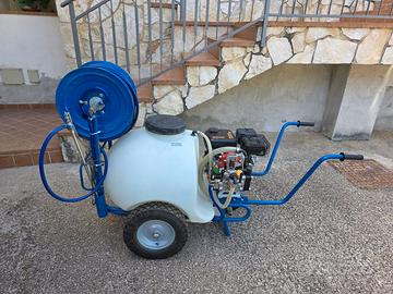 Motopompa irrorazione semovente con ruote - 120L