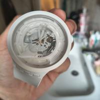 Swatch c-white bioceramica