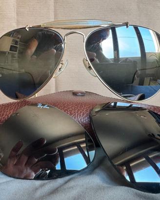 Ray Ban B&L ! RARISSIMI ! vintage Double Mirror