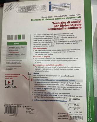 Tecniche di analisi per biotecnologie ambientali