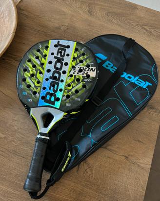 Racchetta padel e fodera cover
