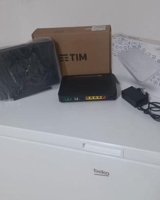 3 Modem Fibra Wi-Fi(Tim Hub + 2 Smart Modem fibra)